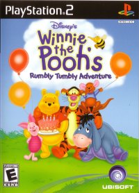 Winnie the Pooh Rumbly Tumbly Adventure Gamecube US box art